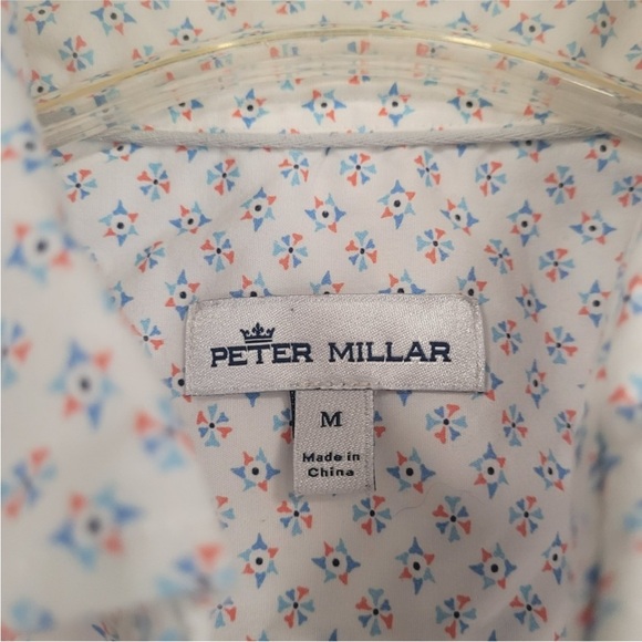 Peter Millar Patterned Button Up - Picture 3 of 9